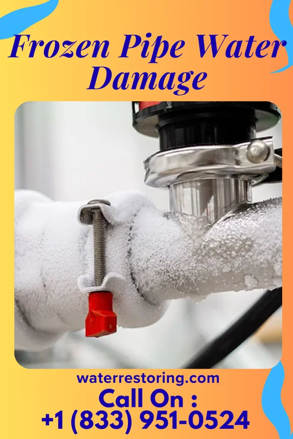 Frozen Pipe Water Damage in Hybla Valley, VA